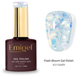 Special gel Polish-Flash Bloom Gel Polish-002-Icy Fairy